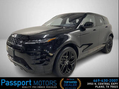 2021 Land Rover Range Rover Evoque for sale at Passport Motors Auto Leasing in Plano TX