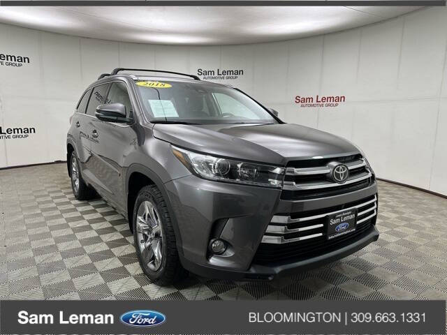 2018 Toyota Highlander for sale at Sam Leman Ford in Bloomington IL