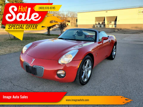 2007 Pontiac Solstice for sale at Image Auto Sales in Dallas TX