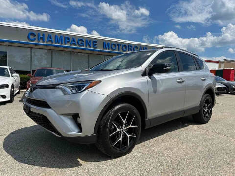 2018 Toyota RAV4 for sale at Champagne Motor Car Company in Willimantic CT