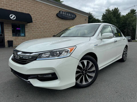 2017 Honda Accord Hybrid for sale at Zacarias Auto Sales Inc in Leominster MA