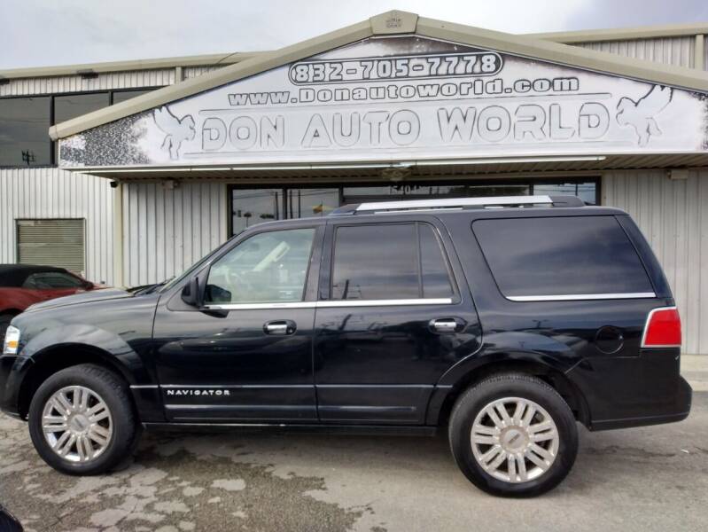 2012 Lincoln Navigator for sale at Don Auto World in Houston TX