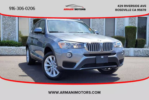 2016 BMW X3 for sale at Armani Motors in Roseville CA