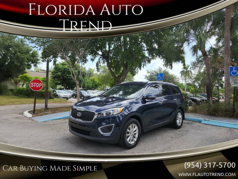 2018 Kia Sorento for sale at Florida Auto Trend in Plantation FL