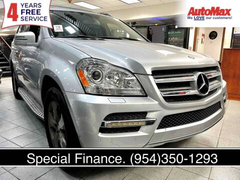 2012 Mercedes-Benz GL-Class for sale at Auto Max in Hollywood FL