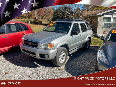 2004 Nissan Pathfinder for sale at Right Price Motors LLC in Cranberry PA