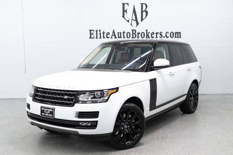 2016 Land Rover Range Rover Autobiography