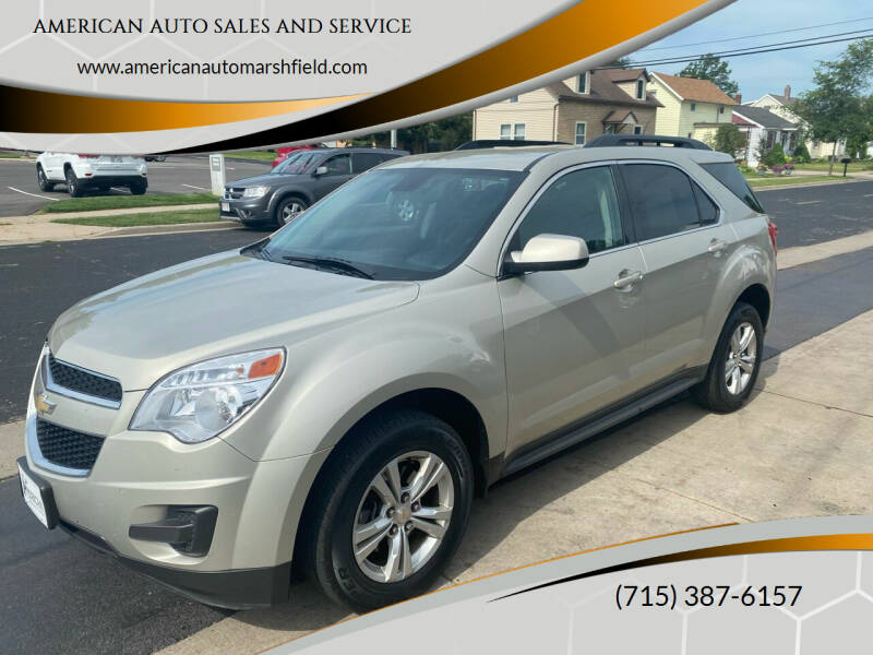 2015 Chevrolet Equinox for sale at AMERICAN AUTO SALES AND SERVICE in Marshfield WI