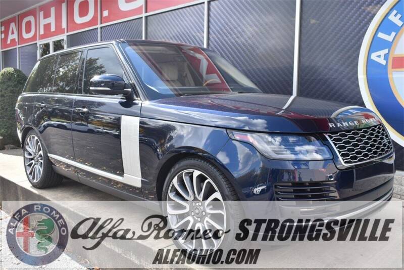 2020 Land Rover Range Rover for sale at Alfa Romeo & Fiat of Strongsville in Strongsville OH
