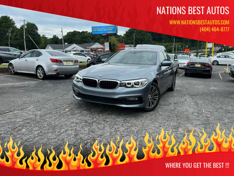 2018 BMW 5 Series for sale at Nations Best Autos in Decatur GA