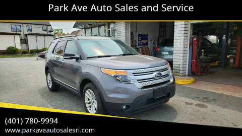 2013 Ford Explorer for sale at Park Ave Auto Sales and Service in Cranston RI