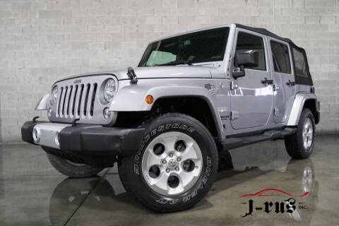2015 Jeep Wrangler Unlimited for sale at J-Rus Inc. in Macomb MI