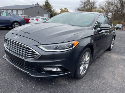 2017 Ford Fusion for sale at Blake Hollenbeck Auto Sales in Greenville MI