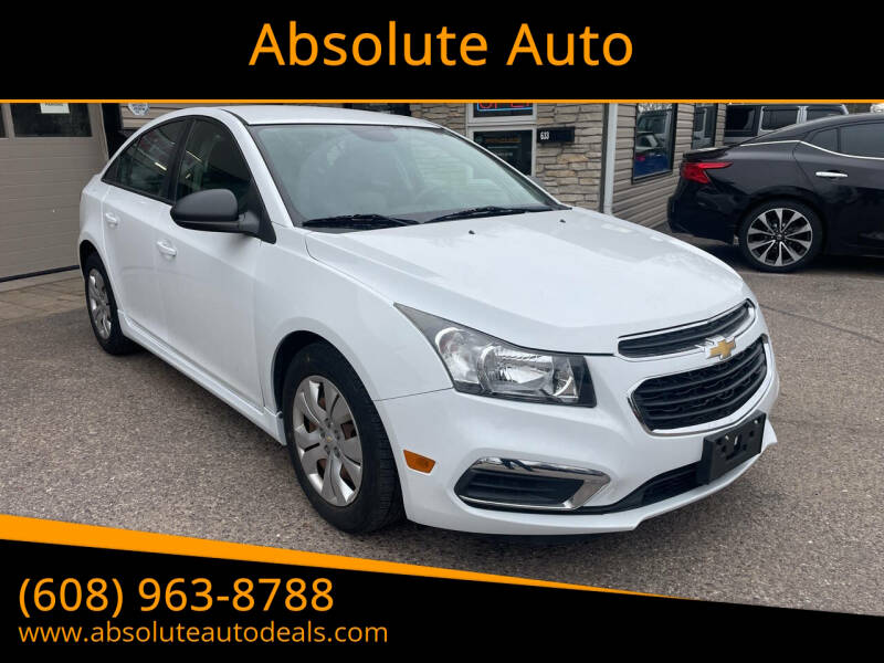 2015 Chevrolet Cruze for sale at Absolute Auto in Baraboo WI