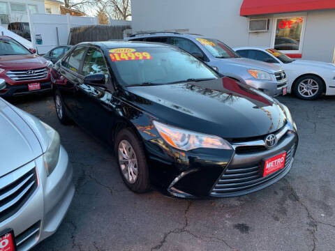 2016 Toyota Camry for sale at Metro Auto Exchange 2 in Linden NJ