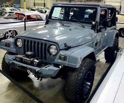 2005 Jeep Wrangler Unlimited for sale at COLLECTOR MOTORS in Houston TX