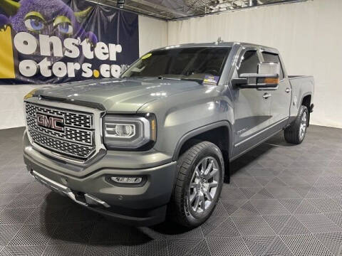2018 GMC Sierra 1500 for sale at Monster Motors in Michigan Center MI