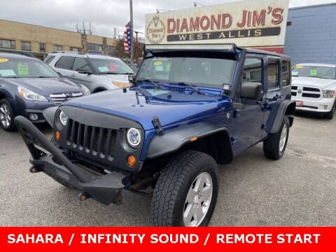 2010 Jeep Wrangler Unlimited for sale at Diamond Jim's West Allis in West Allis WI