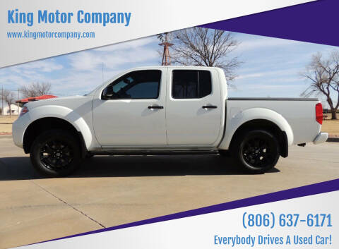 2021 Nissan Frontier for sale at King Motor Company in Brownfield TX