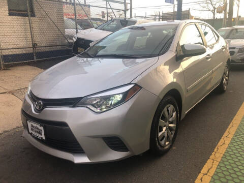 2016 Toyota Corolla for sale at DEALS ON WHEELS in Newark NJ