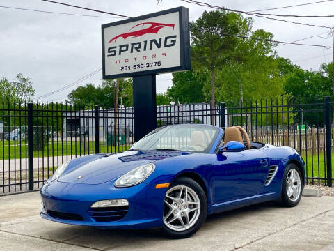 2009 Porsche Boxster for sale at Spring Motors in Spring TX