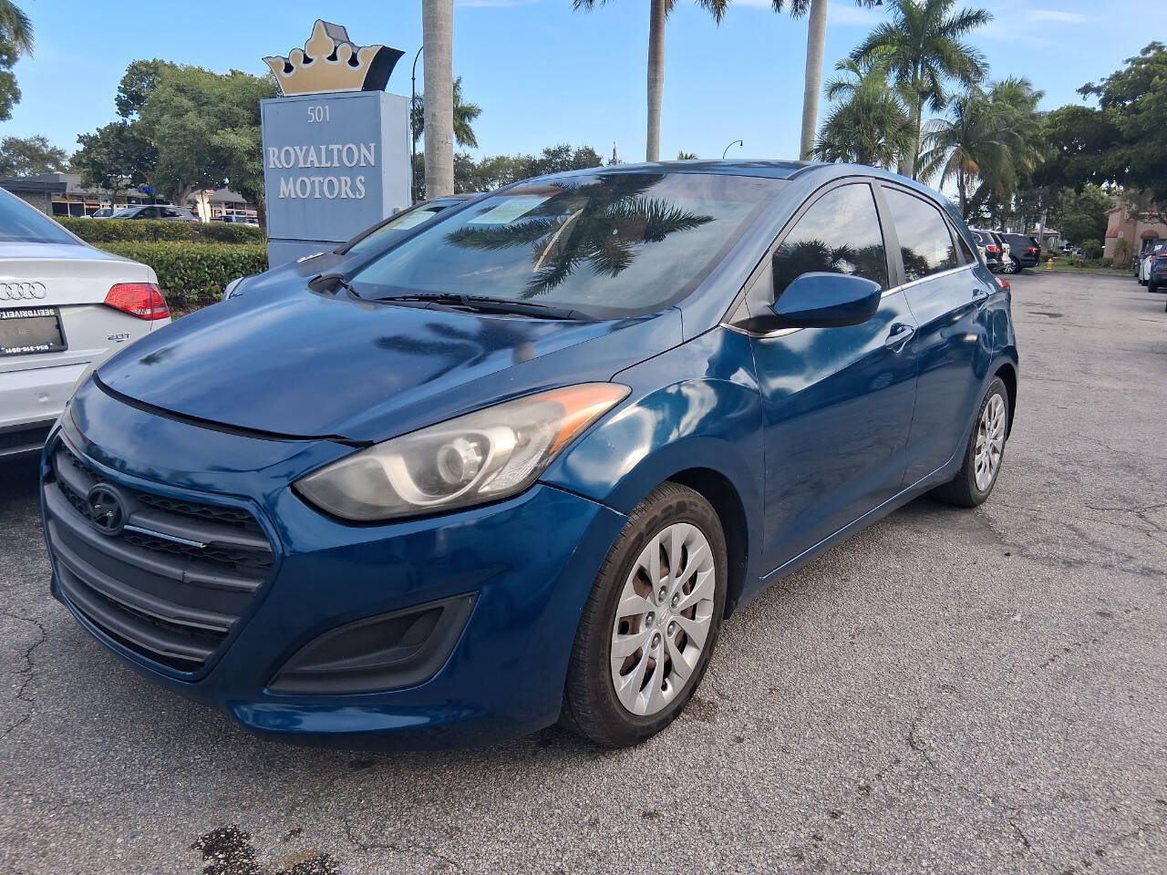Blue 2016 Hyundai ELANTRA GT Base 4dr Hatchback 6A 1