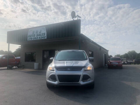 2015 Ford Escape for sale at B & J Auto Sales in Auburn KY