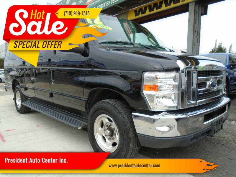 2012 Ford E-Series Wagon for sale at President Auto Center Inc. in Brooklyn NY