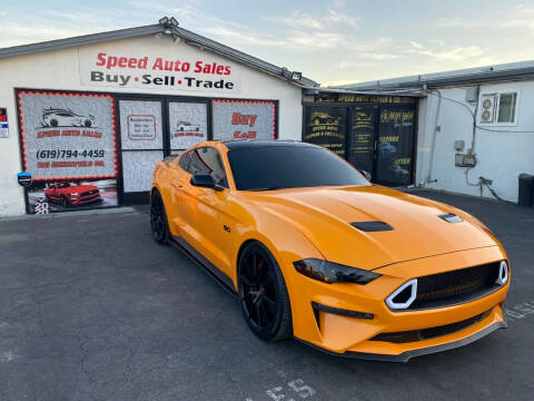 2018 Ford Mustang for sale at Speed Auto Sales in El Cajon CA
