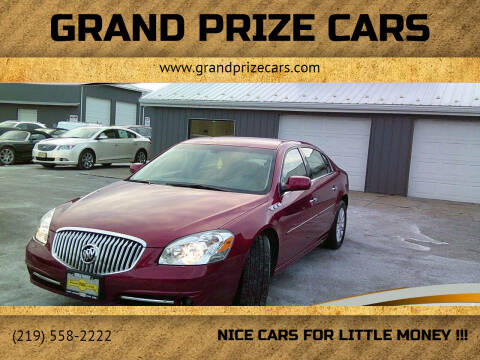 2010 Buick Lucerne for sale at Grand Prize Cars in Cedar Lake IN