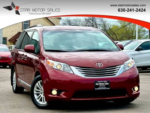 2015 Toyota Sienna for sale at Star Motor Sales in Downers Grove IL