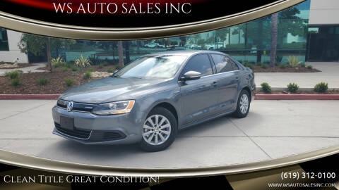 2013 Volkswagen Jetta for sale at WS AUTO SALES INC in El Cajon CA
