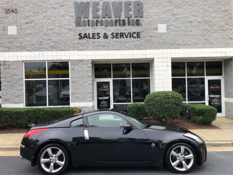 2008 Nissan 350Z for sale at Weaver Motorsports Inc in Cary NC