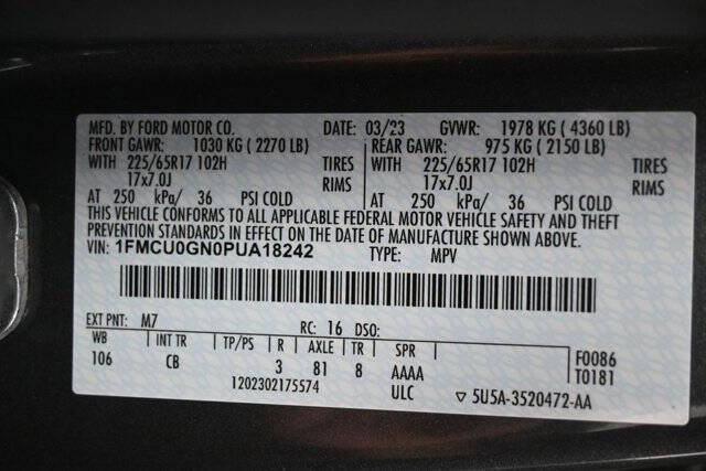 2023 Ford Escape Active
