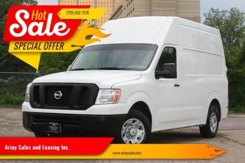 2019 Nissan NV Cargo for sale at Ariay Sales and Leasing Inc. - Pre Owned Storage Lot in Denver CO