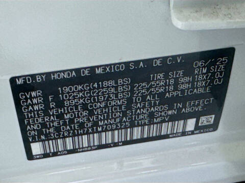 2026 Honda HR-V EX-L