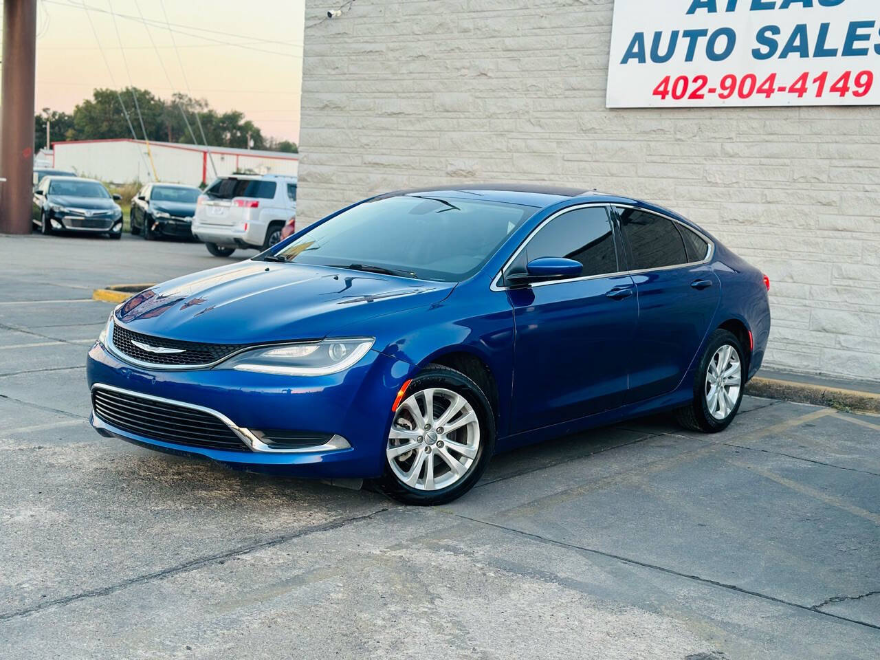 2017 Chrysler 200 for sale at Atlas Auto Sales LLC in Lincoln, NE