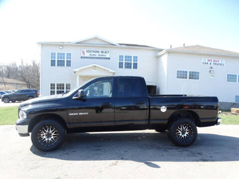2004 Dodge Ram 1500 for sale at SOUTHERN SELECT AUTO SALES in Medina OH