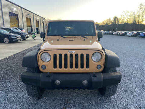 2014 Jeep Wrangler Unlimited for sale at Alpha Automotive in Odenville AL