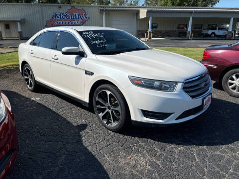 2015 Ford Taurus for sale at McCully's Automotive - Under $10,000 in Benton KY