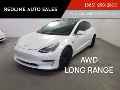 2020 Tesla Model 3 for sale at Redline Auto Sales in Draper UT