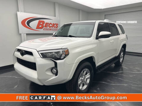 2018 Toyota 4Runner for sale at Becks Auto Group in Mason OH