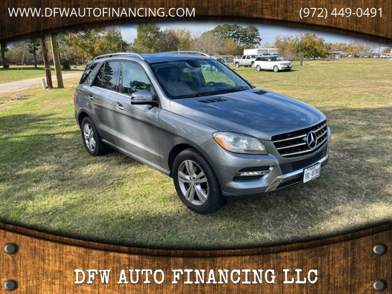 2013 Mercedes-Benz M-Class for sale at Bad Credit Call Fadi in Dallas TX