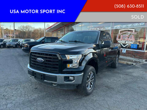 2016 Ford F-150 for sale at USA Motor Sport inc in Marlborough MA