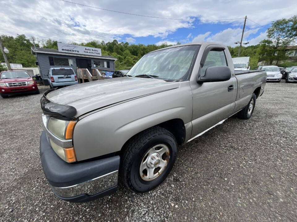 2003 Chevrolet Silverado 1500 for sale at Roberts Enterprises Autos LLC in Belle Vernon, PA