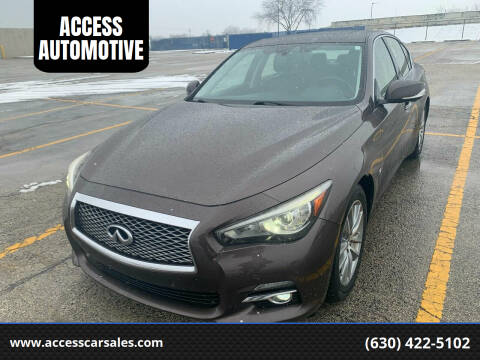 2014 Infiniti Q50 for sale at ACCESS AUTOMOTIVE in Bensenville IL