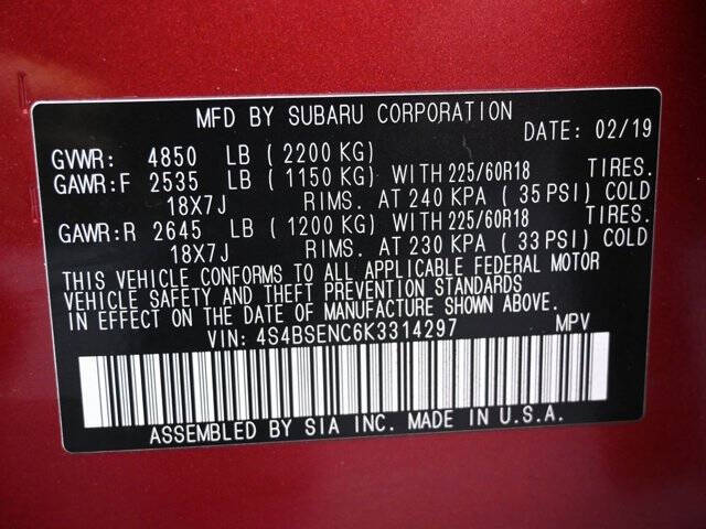 2019 Subaru Outback 3.6R Limited