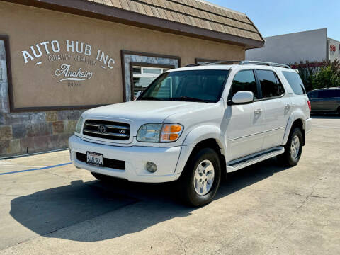 2002 Toyota Sequoia for sale at Auto Hub, Inc. in Anaheim CA