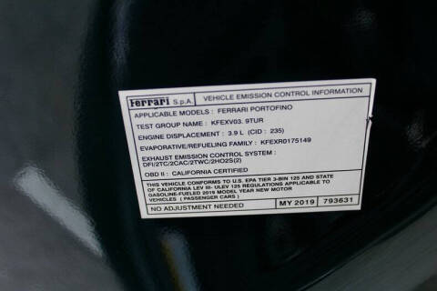 2019 Ferrari Portofino