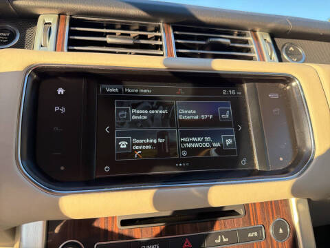 2016 Land Rover Range Rover HSE